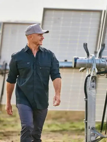 Bisley X Airflow Stretch Ripstop Work Shirt BS6490 Metro Workwear.