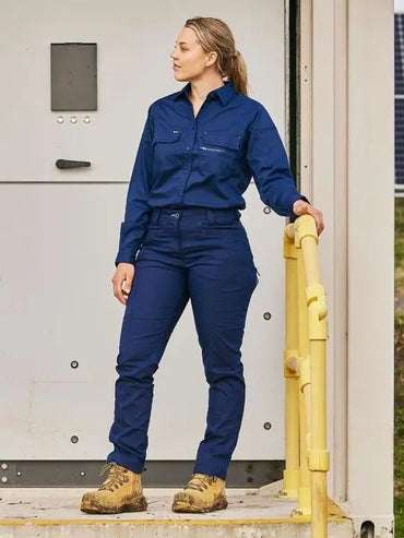 Bisley Women's X Airflow Stretch Ripstop Vented Cargo Pant BPCL6150 Bisley Workwear