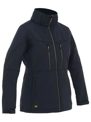 Bisley Flex & Move Women's Hooded Soft Shell Jacket BJL6570 Bisley Workwear
