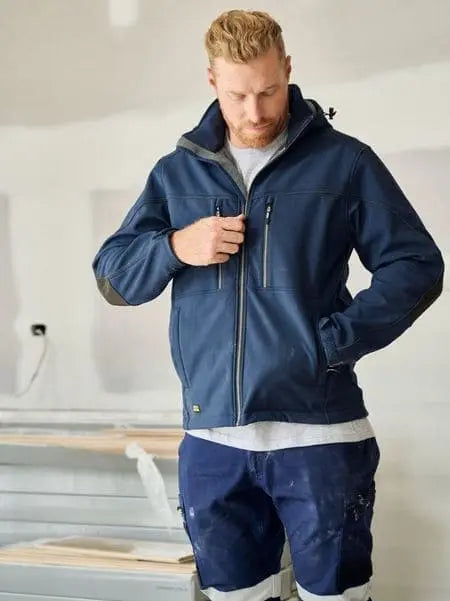 Bisley Flex & Move™ Hooded Softshell Jacket BJ6570 Bisley Workwear