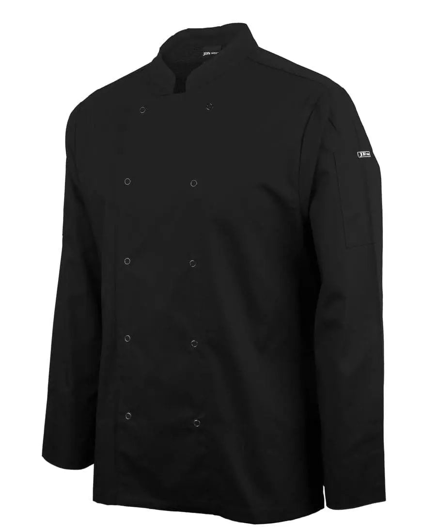 JB'S Long Sleeve Snap Button Chef's Jacket 5CJL Jb's Wear