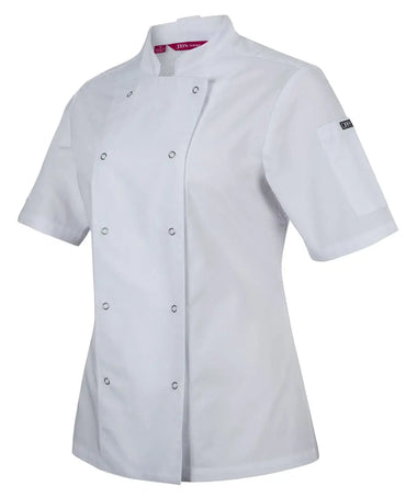 Jb's Women’s Short Sleeve Button Chef Jacket 5CJS1 Jb's Wear