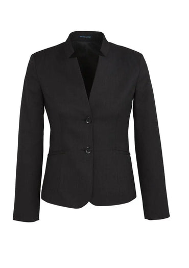 Biz Corporates Women's Short Jacket with Reverse Lapel 60113 - Flash Uniforms