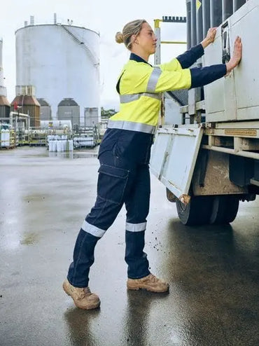 Bisley Women's Apex 240 Taped Ripstop Cargo Pant BPCL8580T - Flash Uniforms