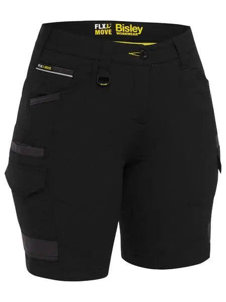 Bisley Women's Flex & Move 4 Way Stretch Cargo Shorts BSHL1332 Bisley Workwear