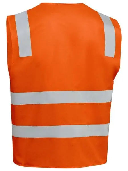 Bisley Taped Hi Vis Safety Vest BV0341T Bisley Workwear