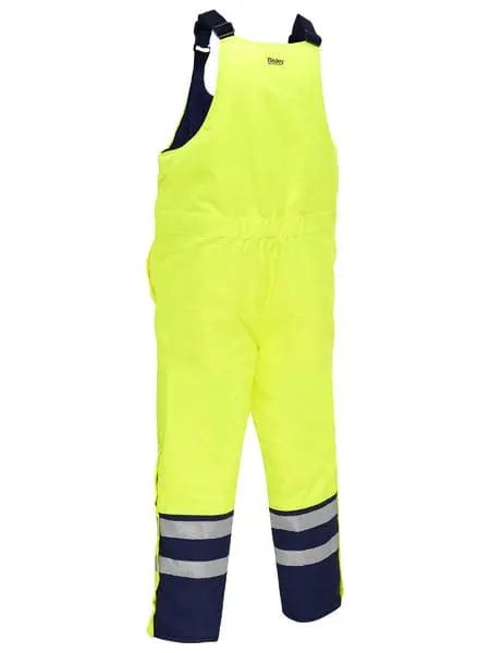 Bisley Workwear Taped Hi Vis Freezer Bib & Brace Coverall BAB6452T Bisley Workwear