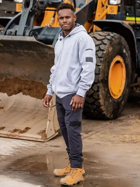 Bisley Workwear Work Fleece Full Zip Hoodie BK6725 Bisley Workwear