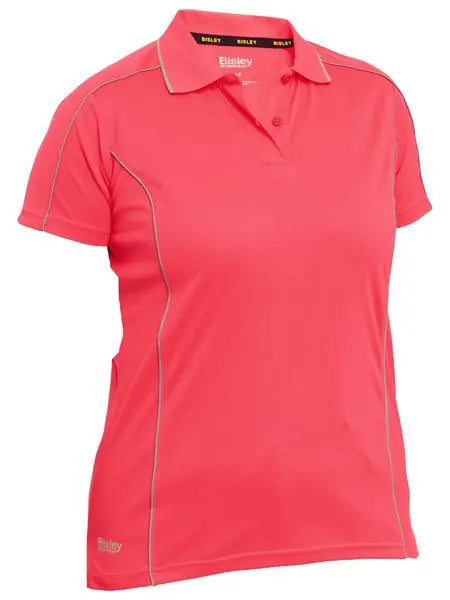 Bisley Women's Cool Mesh Polo Shirt BKL1425 Bisley Workwear