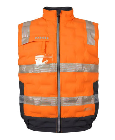 Jb's Hi Vis Graphene Puffer Taped Vest 6DGV JB'S Wear