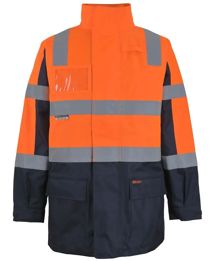 Jb's Hi Vis Day Night Visionary Jacket 6DNCJ in Orange/Navy