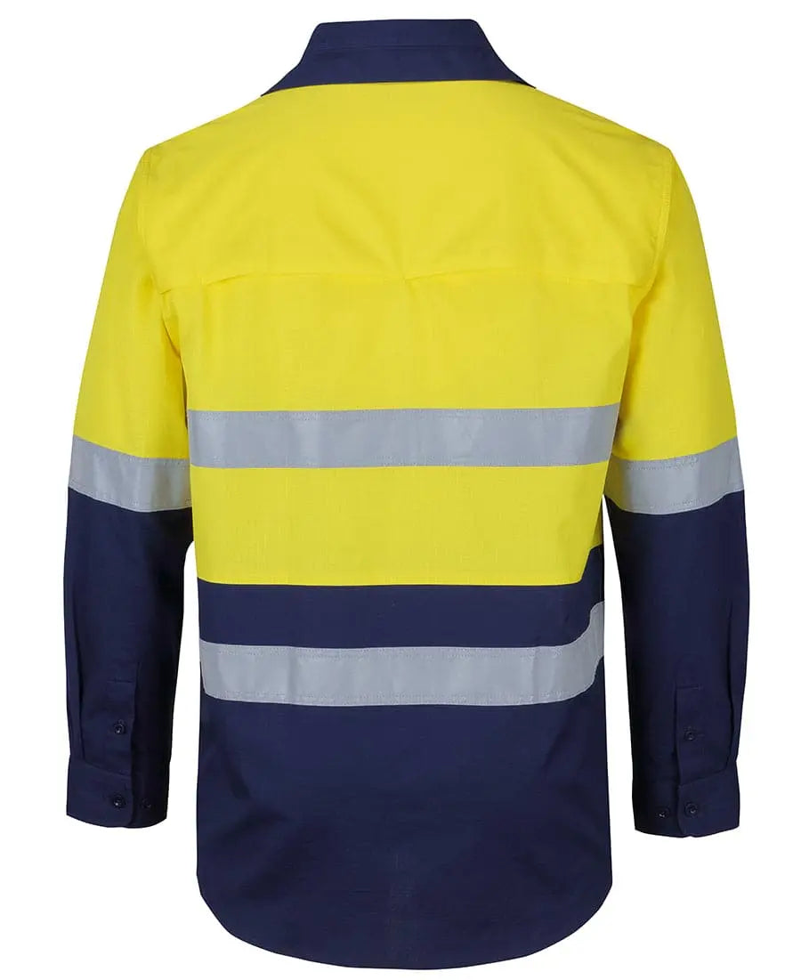 Hi Vis (D+n) Ripstop L/s Fishing Shirt 6DNRL Jb's Wear