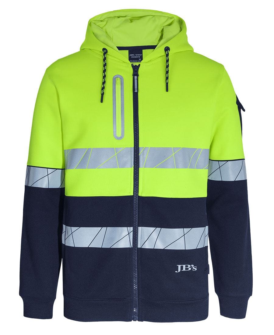 Jb's Heavy-Weight Full Zip Fragmented Tape Hoodies 6DPFZ