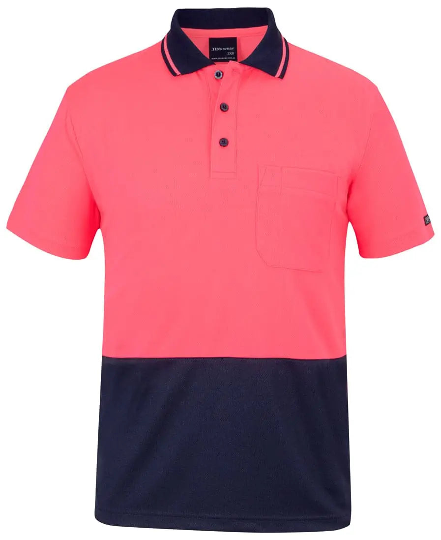 JB'S Adults Hi-Vis Traditional Polo 6HVNC Jb's Wear