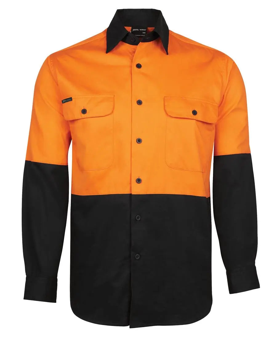 JB'S Hi-Vis Long Sleeve Shirt 6HWSL Jb's Wear