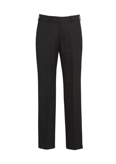 Biz Corporates Mens Flat Front Pant 70112S - Flash Uniforms
