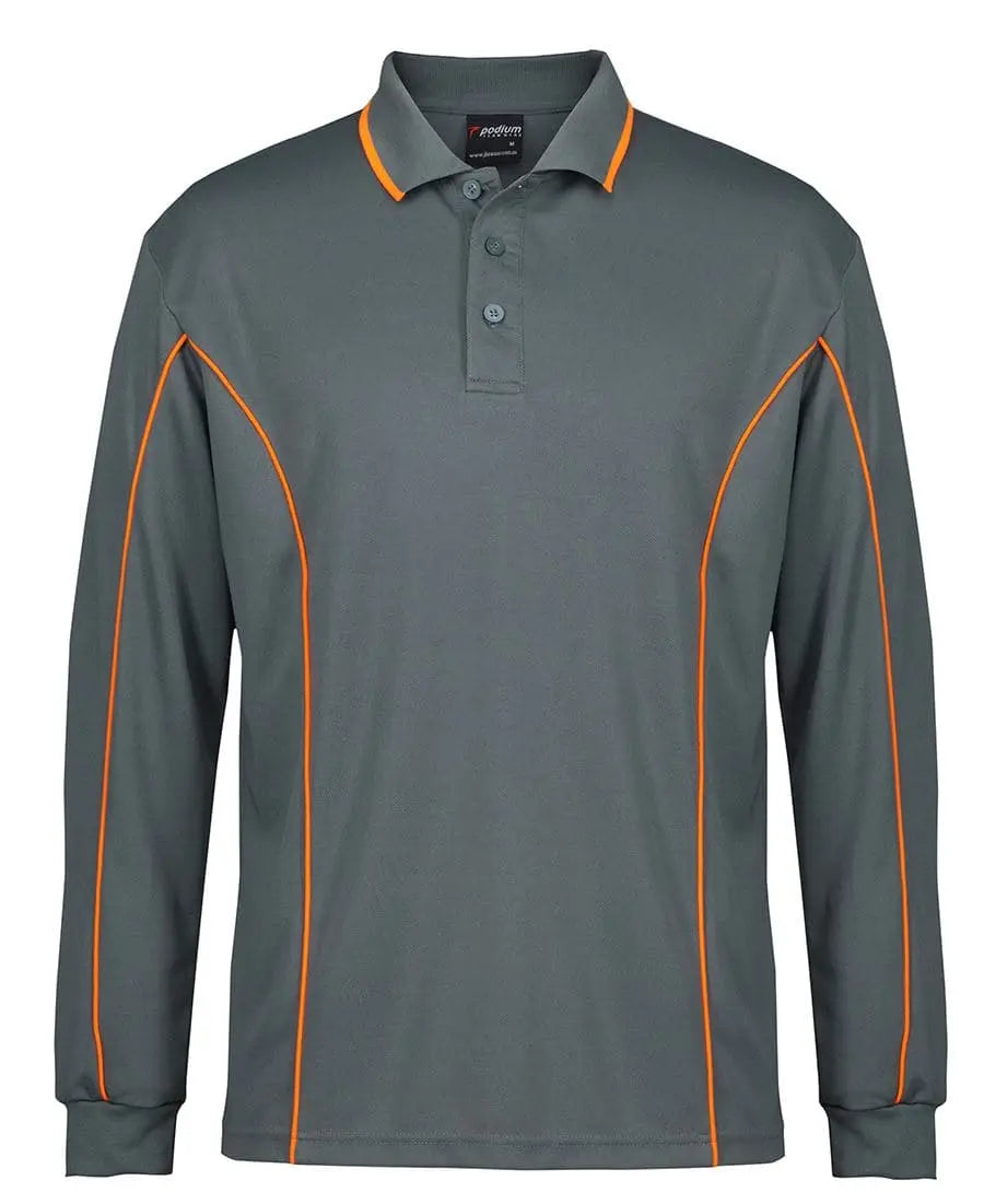 JB'S Long Sleeve Piping Polo 7PIPL Jb's Wear