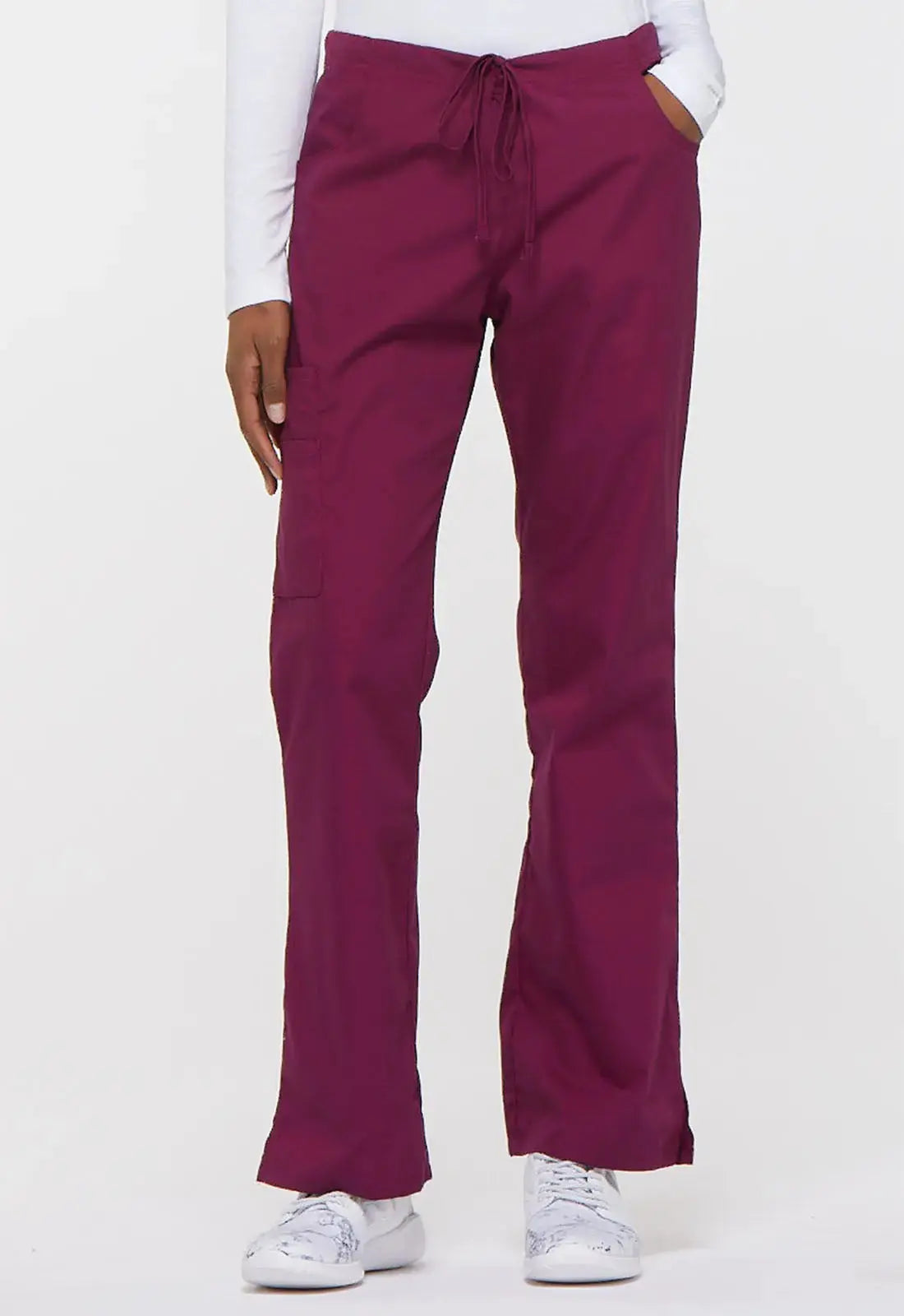 Dickies EDS Signature Women's Flare Mid Rise Cargo Scrub Pant 86206 Simply Scrubs Australia
