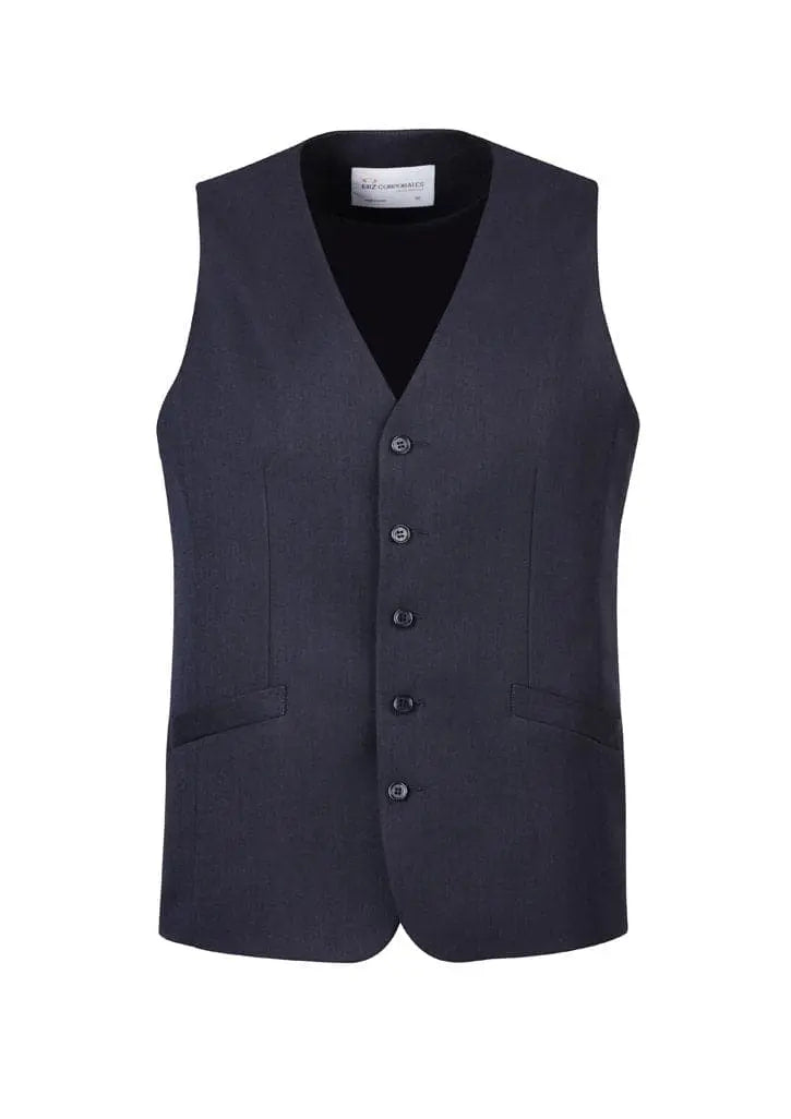 Biz Corporates Mens Longline Vest 90112 - Flash Uniforms
