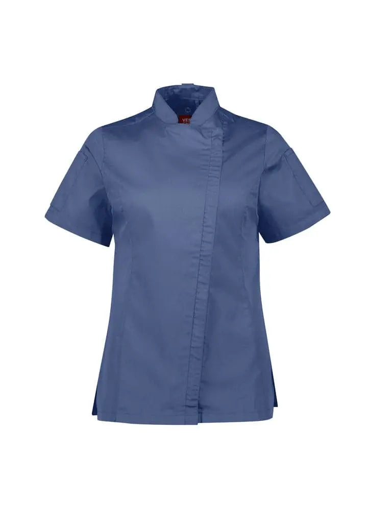 Biz Collection Womens Alfresco Short Sleeve Chef Jacket CH330LS Biz Collection