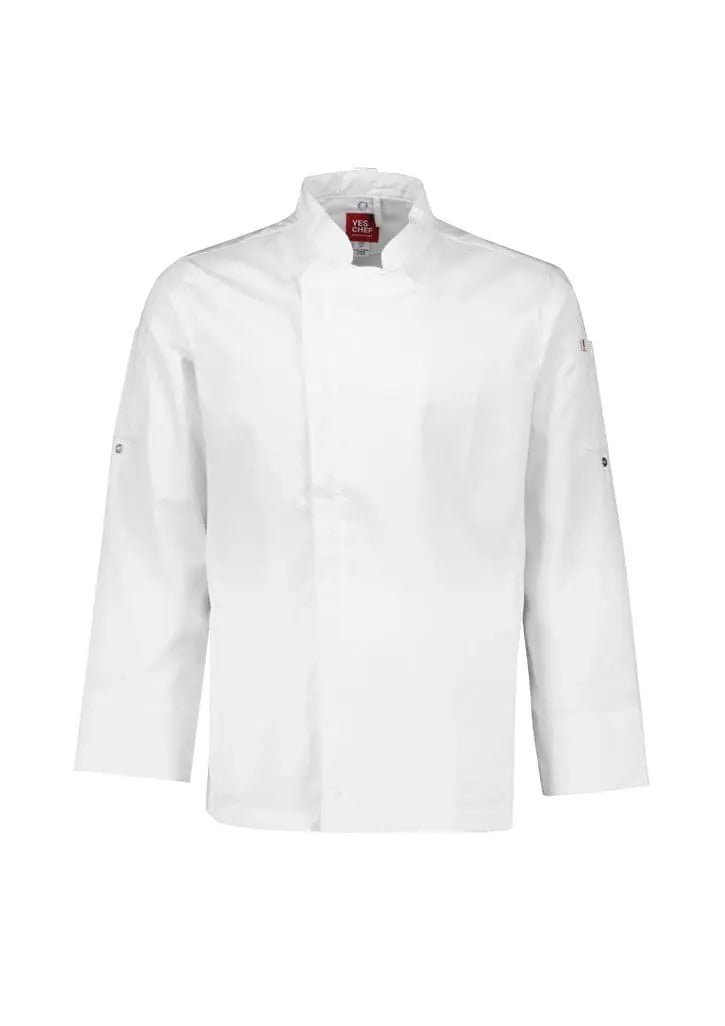 Biz Collection Men's Alfresco Long Sleeve Chef Jacket CH330ML Biz Collection