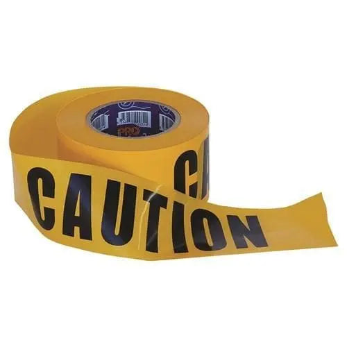 Pro Choice "Caution" On Yellow Hazard Tape - CT10075 Pro Choice