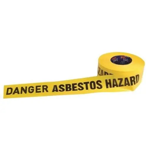 Pro Choice "Danger Asbestos Hazard" Yellow Tape - DADH30075 Pro Choice