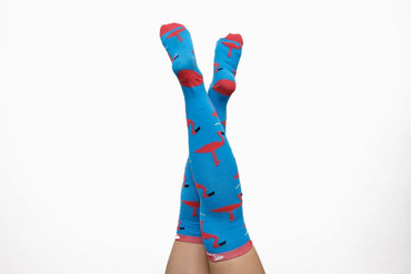 Softies Women's Fashion Flamingoes Nursing Socks FLAMS01 Softies