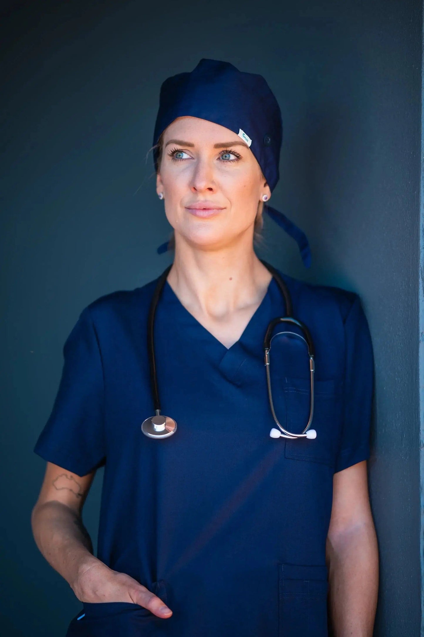 Softies Plain Scrub Hat SCP01 - Simply Scrubs Australia