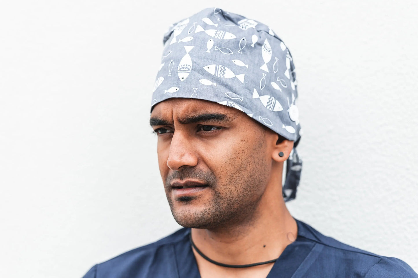 Printed Surgical Scrubs Cap/Surgical Hat SC0705 - Flash Uniforms