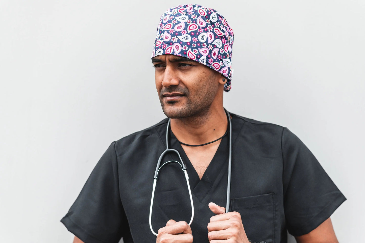 Printed Surgical Scrubs Cap/Surgical Hat SC0705 - Flash Uniforms
