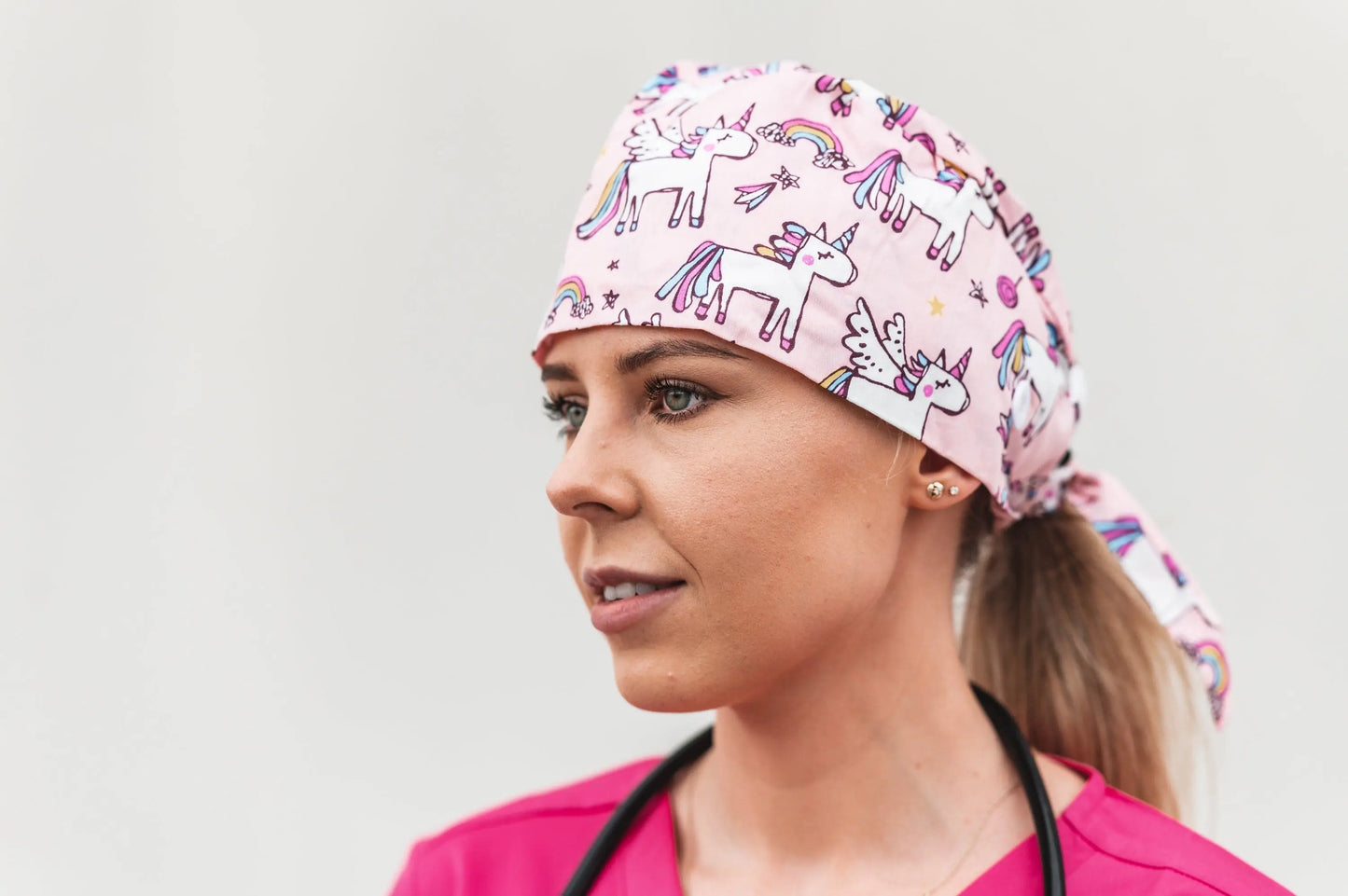 Printed Surgical Scrubs Cap/Surgical Hat SC0705 - Flash Uniforms