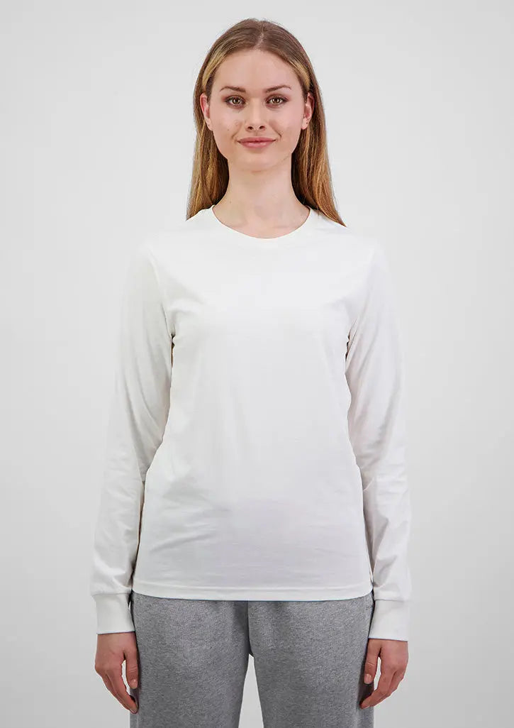 Goodmates Women's Basic Long Sleeve Tee X1002W Metro Workwear