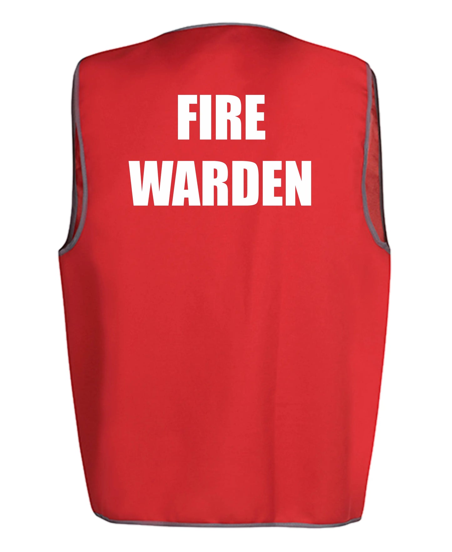 Fire Warden Printed Vest Jb's Wear