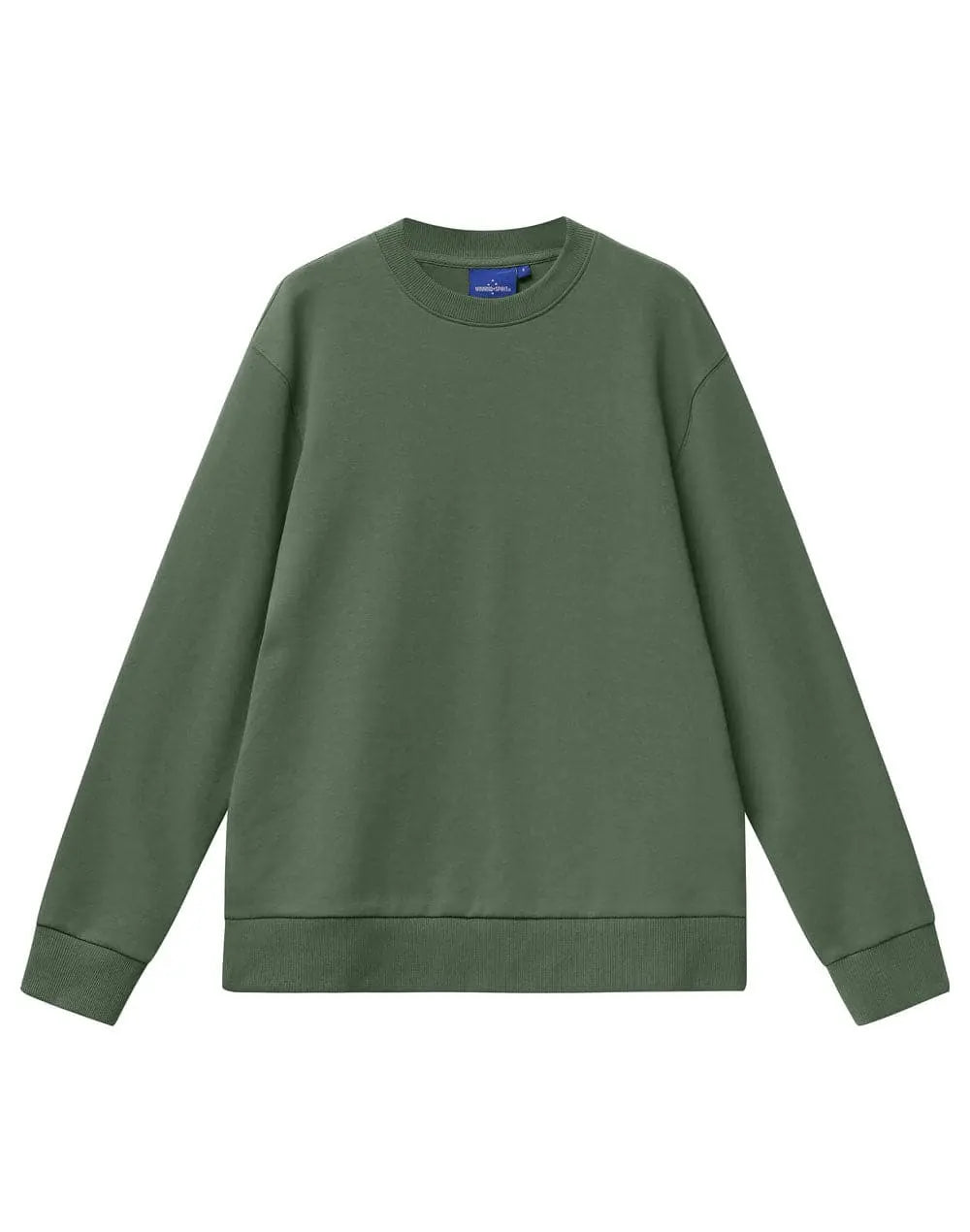 Unisex Air-layered CVC Crew Nech Sweater FL05 Winning Spirit