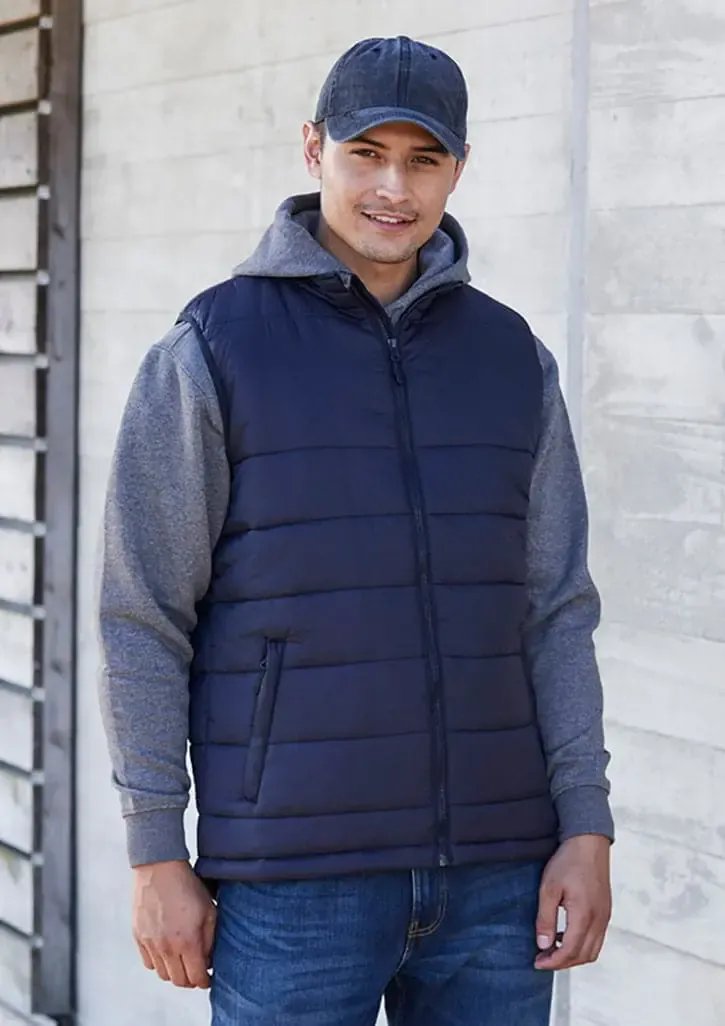 Biz Collection Men’s Alpine Puffer Vest J211M - Flash Uniforms