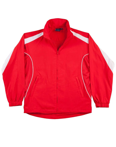 Legend Kids Warm Up Jacket JK53K Casual Wear Winning Spirit 6K Red/White