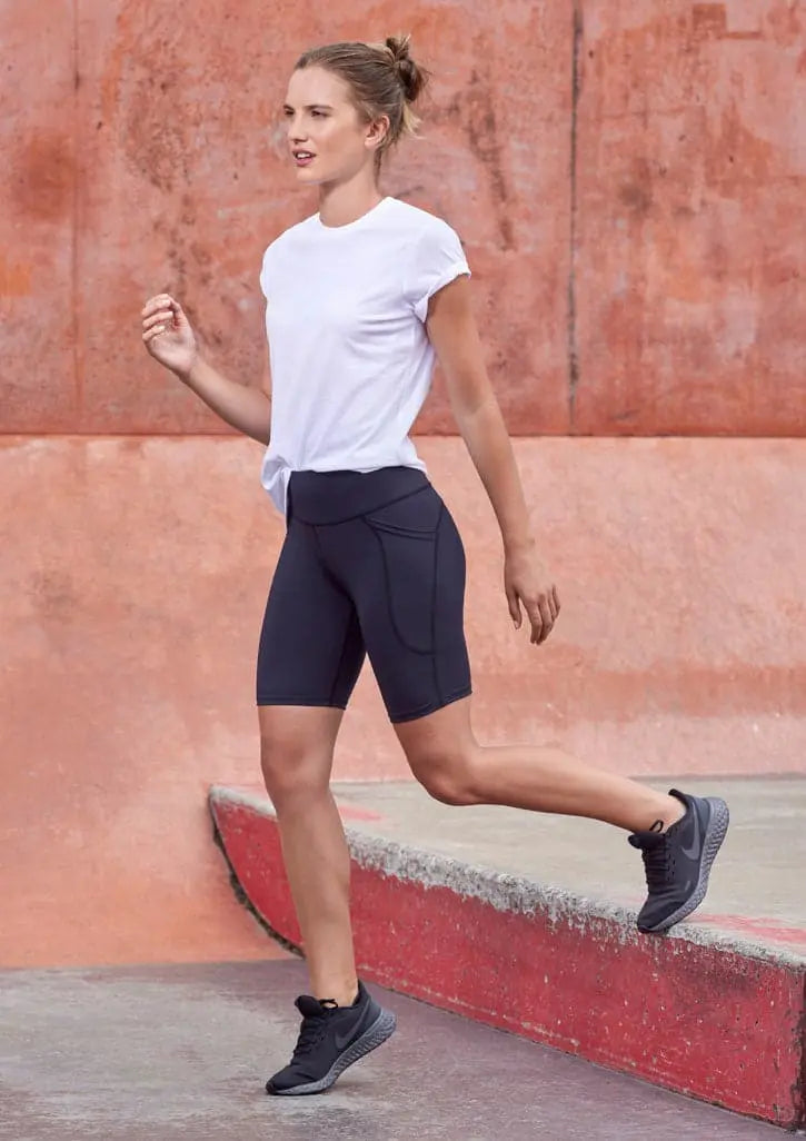 Biz Collection Women's Luna Bike Shorts L323LS Active Wear Biz Collection