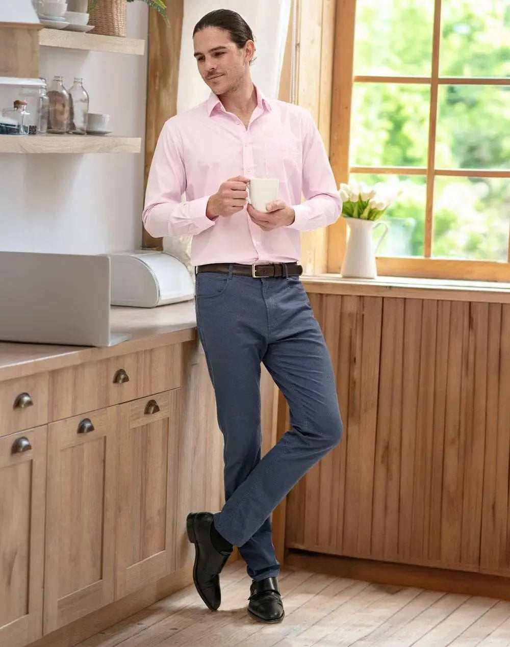 Men's Jean Style Flexi Chino Pants M9382 Benchmark