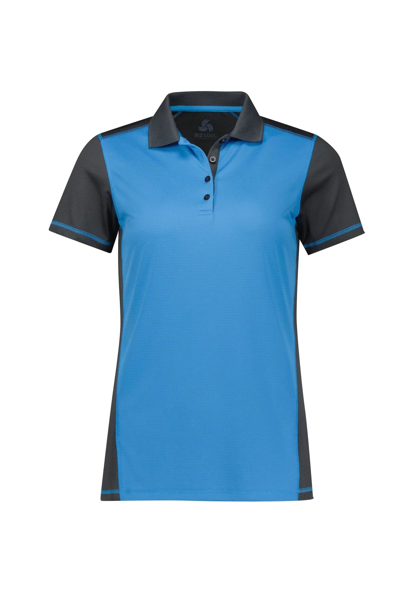 Biz Collection Womens Dart Contrast Polo Shirt P419LS Biz Collection