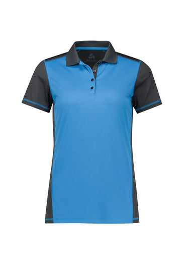 Biz Collection Womens Dart Contrast Polo Shirt P419LS Biz Collection