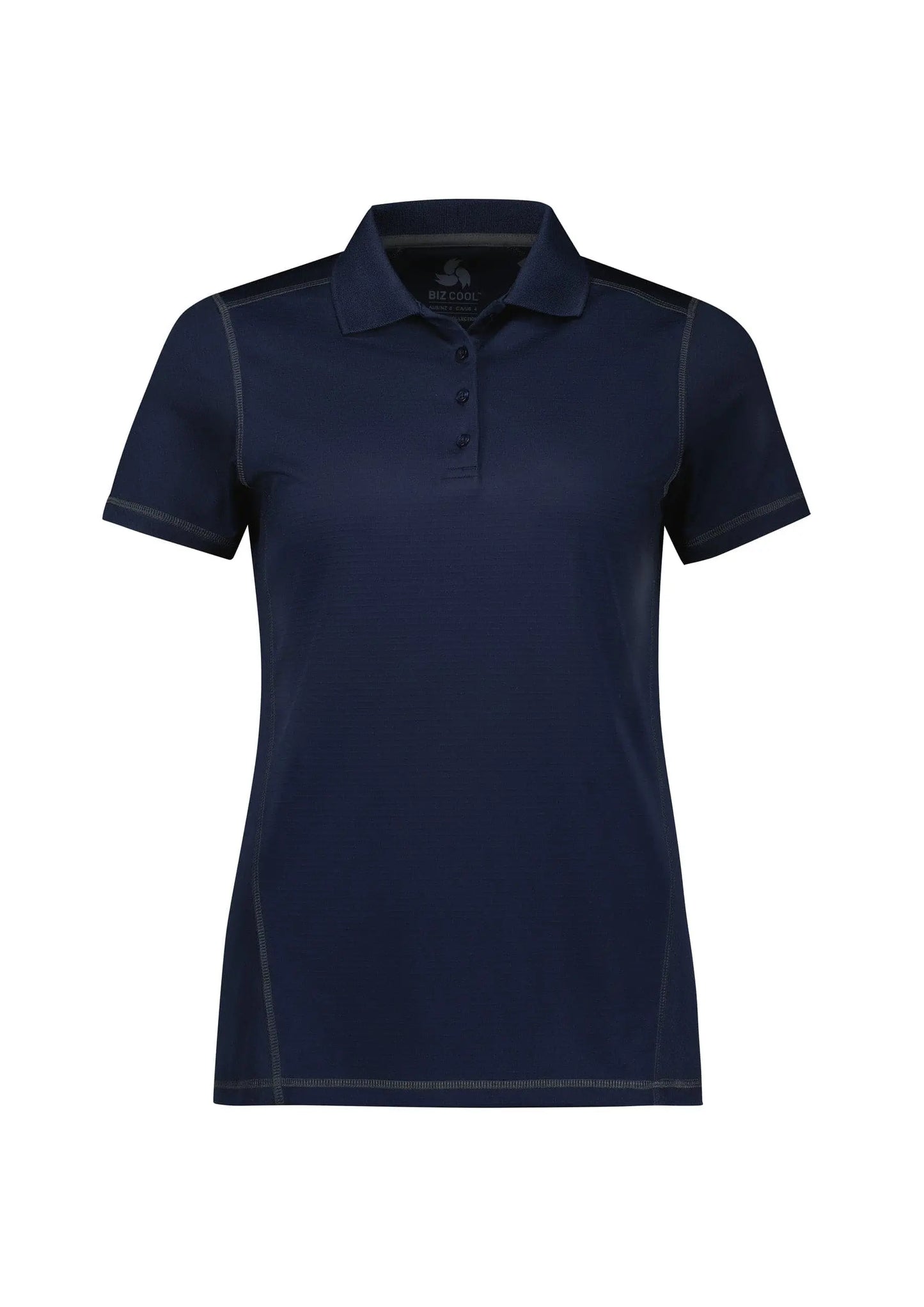 Biz Collection Womens Dart Contrast Polo Shirt P419LS Biz Collection
