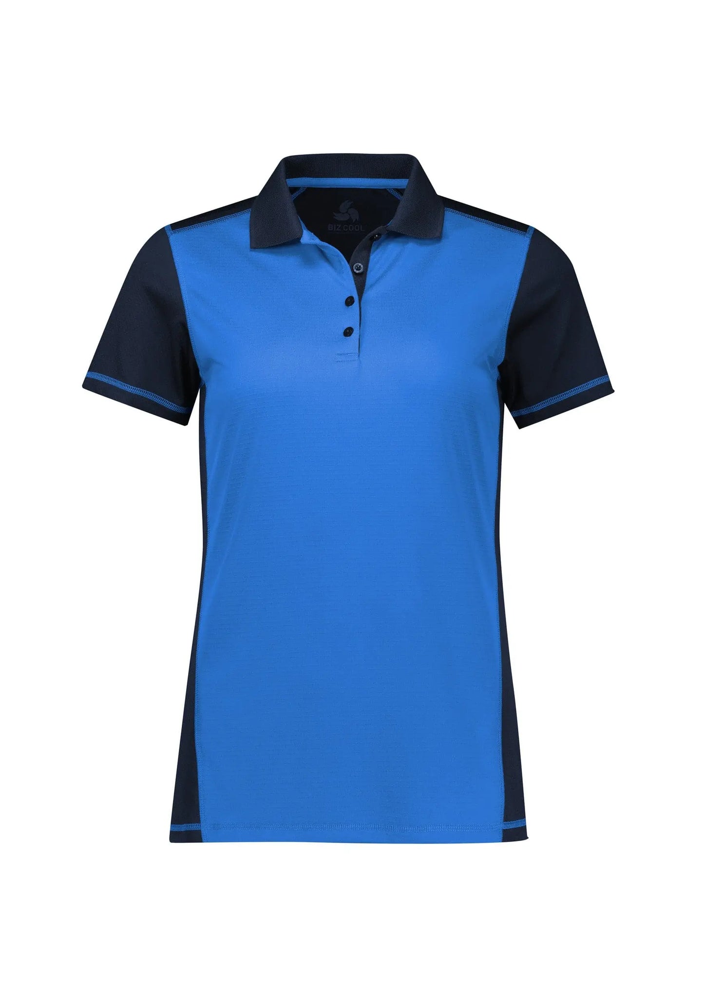 Biz Collection Womens Dart Contrast Polo Shirt P419LS Biz Collection