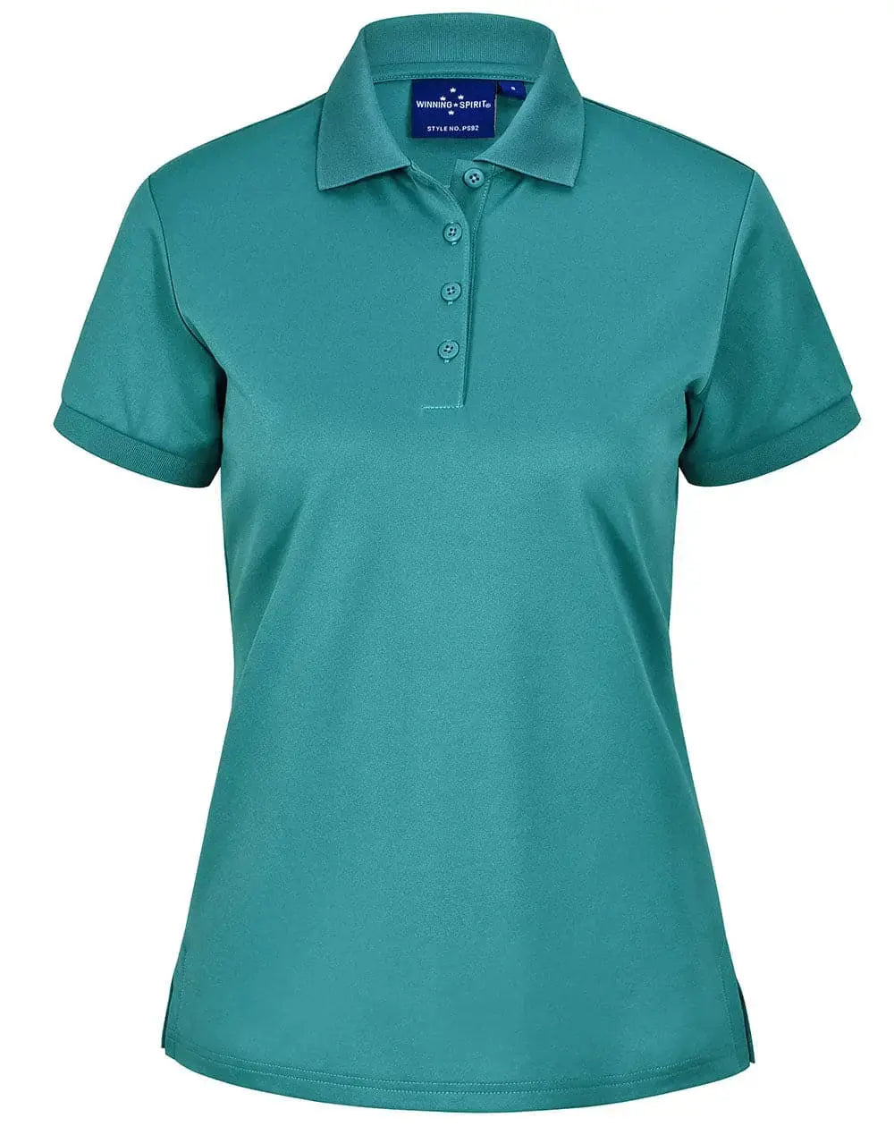 Winning Spirit Ladie's Sustainable Poly/Cotton Corporate Polo PS92 Casual Wear Winning Spirit Teal 8