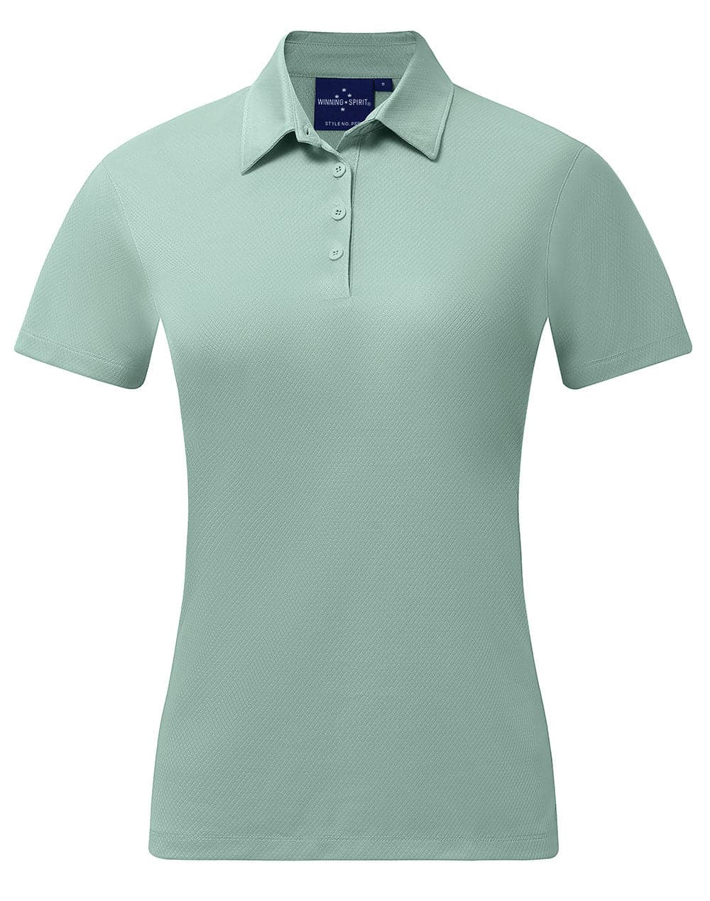 Women's Sustainable Jacquard Knit Polo Shirt PS96 Winning Spirit