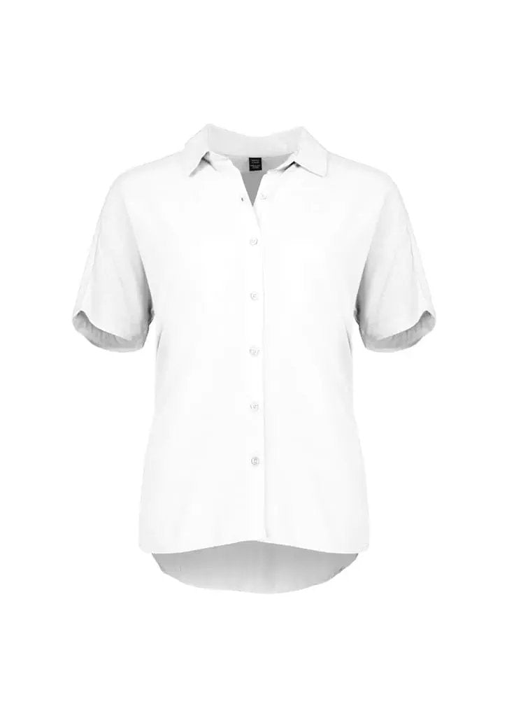 Biz Collection Dahlia Short Sleeve Blouse RB365L Biz Collection