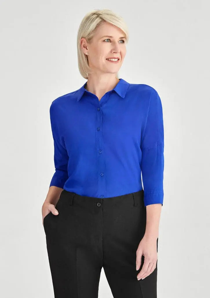 Biz Collection Dahlia 3/4 Sleeve Blouse RB366LT Biz Collection