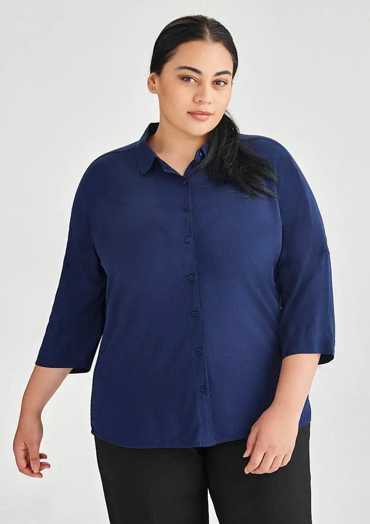Biz Collection Dahlia 3/4 Sleeve Blouse RB366LT Biz Collection