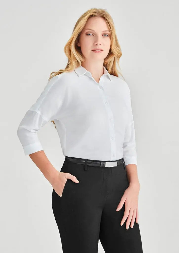 Biz Collection Dahlia 3/4 Sleeve Blouse RB366LT Biz Collection