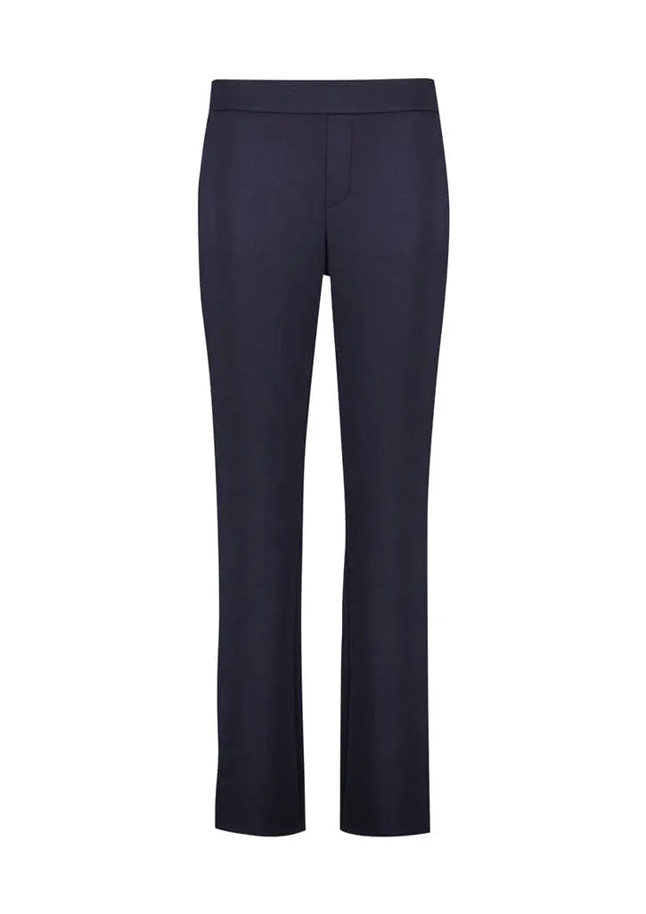 Biz Collection Scuba Ponte Women's Mid Rise Pull On Pant RGP304L Biz Collection